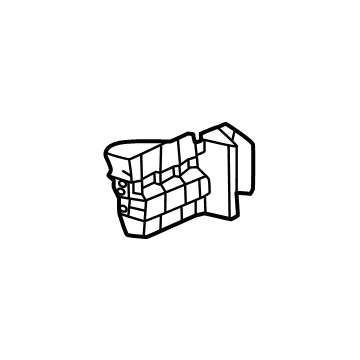 Honda 71325-T61-A50 DUCT PLATE R, FR