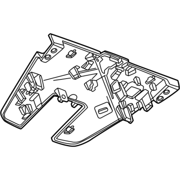 Honda 26506136 BRACKET, FR Honda 26506136 BRACKET, FR