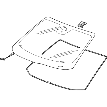 Honda Prologue Windshield - 26390141