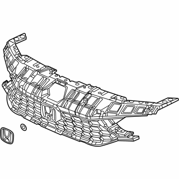 Honda Civic Hybrid Grille - 71200-T61-A51