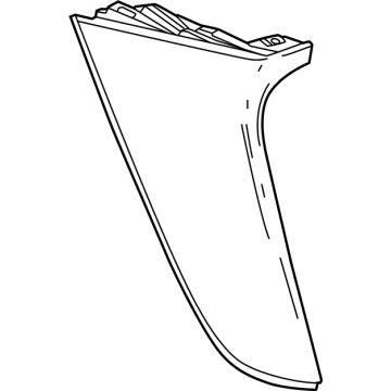 Honda 86540010 APPLIQUE, R- *85 55*