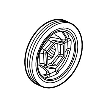 2026 Honda Civic Crankshaft Pulley - 13810-6MD-A01