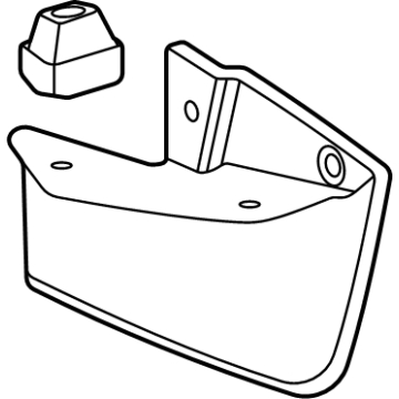 Honda 85055119 DEFLECTOR ASM-RR L