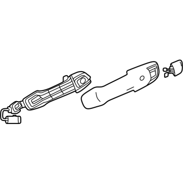 Honda Prologue Door Handle - 13563173
