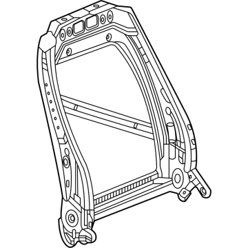 Honda 13560460 FRAME ASM-F/SEAT R