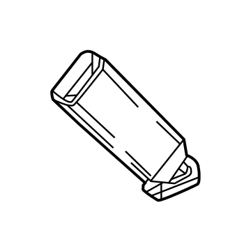 Honda Prologue Seat Belt Buckle - 87836903