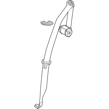 Honda Prologue Seat Belt - 85675469