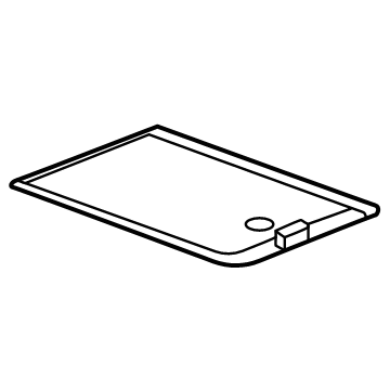 Honda 85658708 DEFLECTOR, R- RR