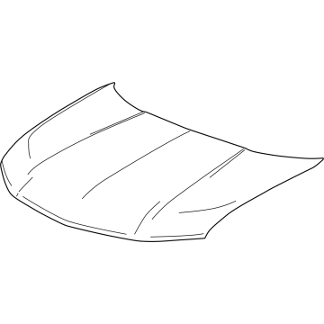 Honda Prologue Hood - 86599473