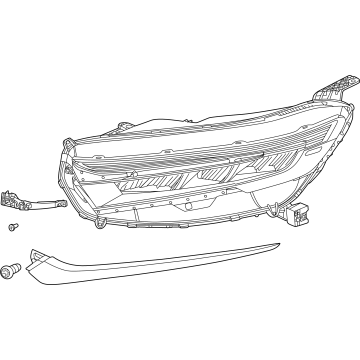 2025 Honda CR-V Headlight - 33150-T95-A01