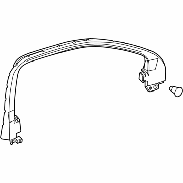 Honda 85158385 MOLDING AS L- *103H*