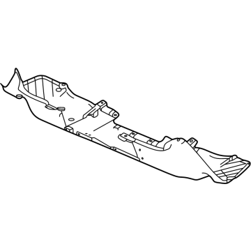 74625-T65-A00 - Genuine Honda COVER, RR- FLOOR