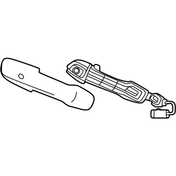 Honda Prologue Door Handle - 13563177