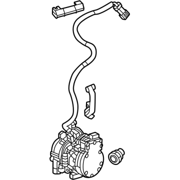 Honda Civic Hybrid A/C Compressor - 38800-6MC-A01