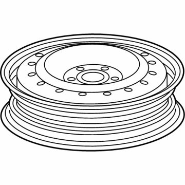 Honda 42700-TYA-A51 W-DISK, WHEEL (18X4T)