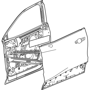 Honda Prologue Door Panel - 85692939