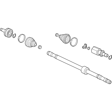 2026 Honda Civic Axle Shaft - 44306-T56-A51