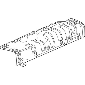 Honda 74610-3E7-H00 PLATE ASSY-, FR