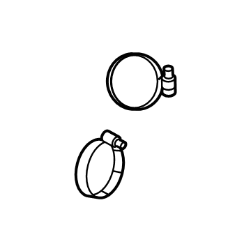 17319-RGB-003 Honda Band, Hose (D58) Illustration 1 of 1