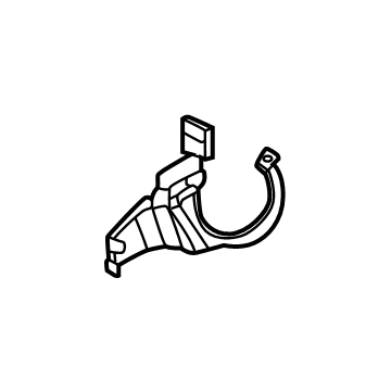 Honda 3F901-6GS-A00 BRACKET, EX- HOSE