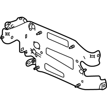 1D350-6MA-J00 Honda BRKT, JUNCTION BOARD Illustration 1 of 1