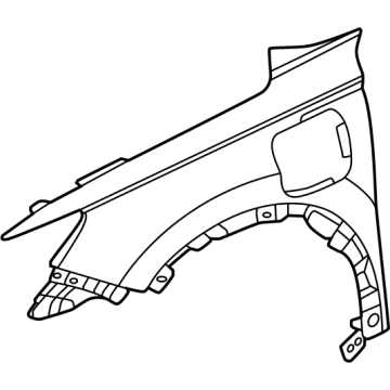 2025 Honda CR-V Fender - 60210-T95-A00ZZ