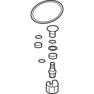 2024 Honda Civic Fuel Pressure Regulator - 17052-T60-A00