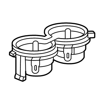 2025 Honda Ridgeline Cup Holder - 83415-T6Z-A22ZA