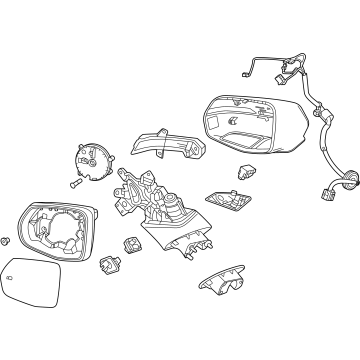 Honda Prologue Car Mirror - 85718932