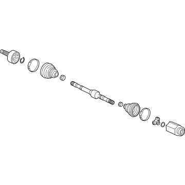 2025 Honda Accord Axle Shaft - 44306-30A-A01