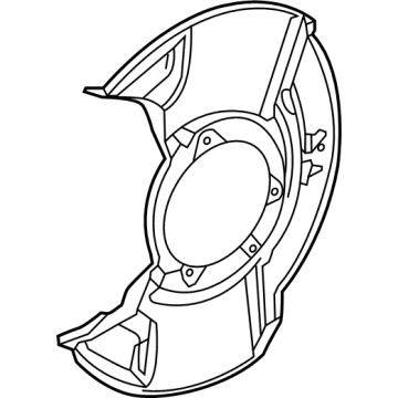 Honda 45255-3C2-T00 SPLASH GUARD, FR Honda 45255-3C2-T00 SPLASH GUARD, FR