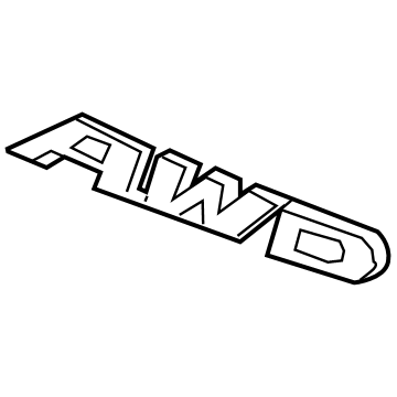 2024 Honda Passport Emblem - 75719-TGS-A01