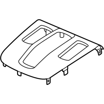 Honda 83420-3E7-H81ZA PANEL ASSY- *NH900L* 83420-3E7-H81ZA Honda PANEL ASSY- *NH900L* Illustration 1 of 1