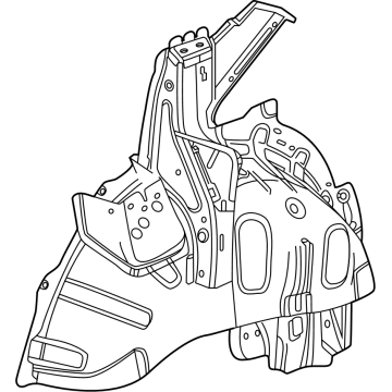 Honda 85609103 PANEL ASM-RR W/H L