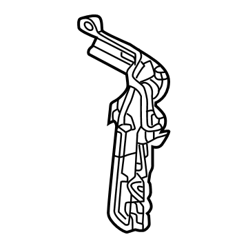 Honda 86818948 COVER-HTR CORE TUBE