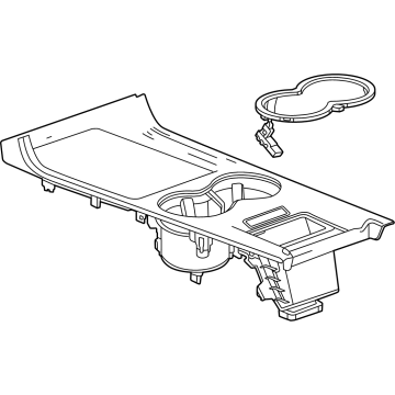 Honda 85723702 HOLDER, FR- *103H*