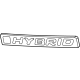 Honda 75723-T7A-003 EMBLEM, RR- HYBRID