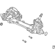 Honda 53620-T64-A14 RACK, POWER STEERING
