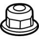 Honda 11546368 NUT, FR- (UPPER)