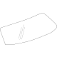 Honda 85023554 WINDOW, RR